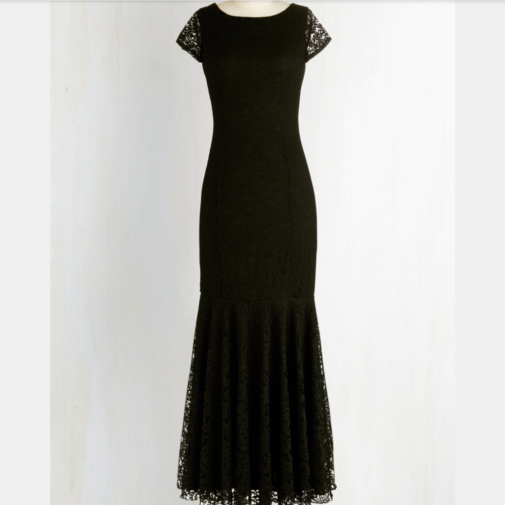 ✨Host Pick✨ NWOT 4X Modcloth black mermaid dress